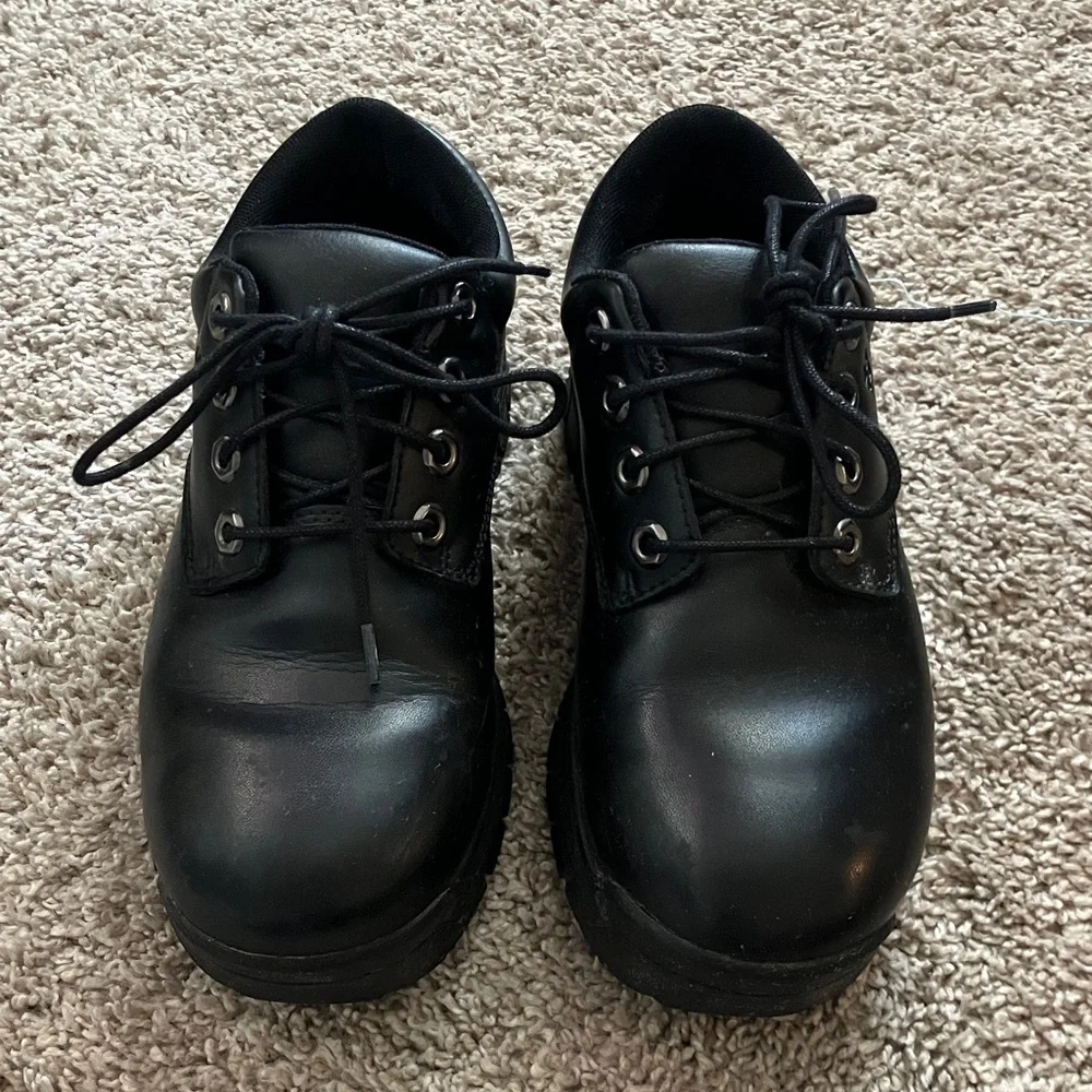 Black Oxford Platforms - Picture 2 of 6